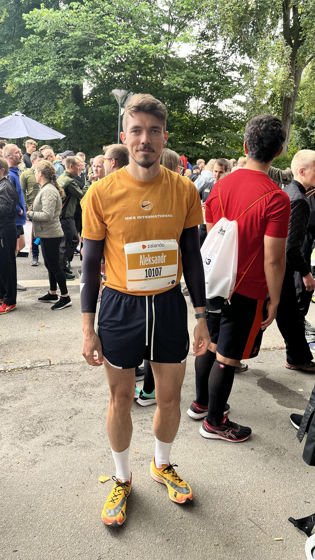 Me after half haraphon